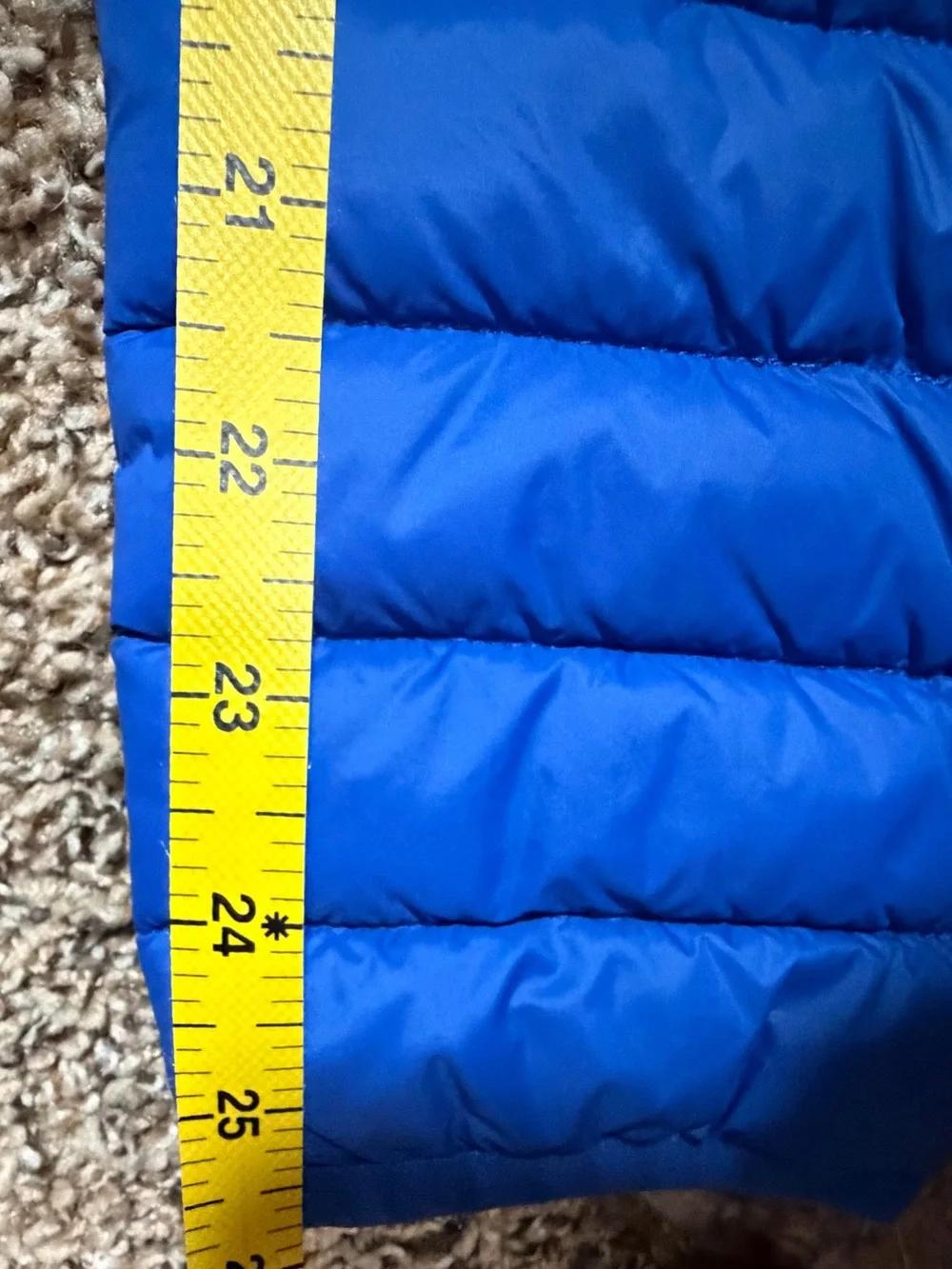Duluth Trading Co Men’s Xl Bright Blue Quilted Jacket